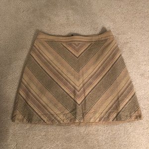 Free People Yours Truly Striped Skirt